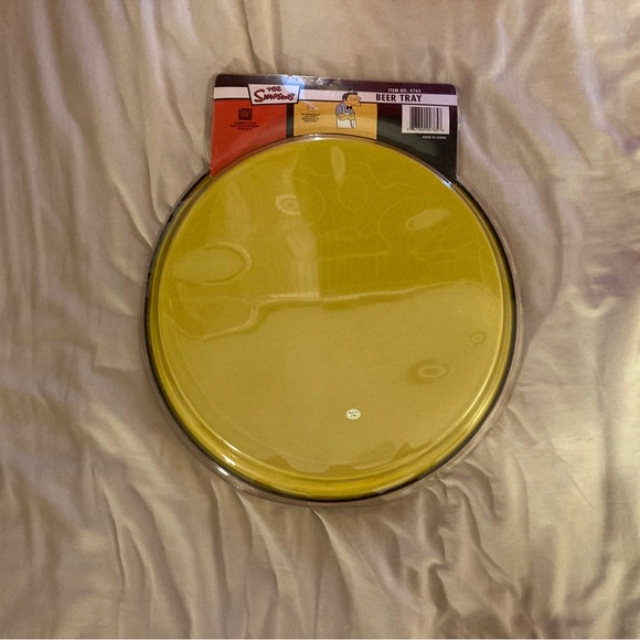 Rixtins The Simpsons Homer Simpson Duff Beer Tray New Sealed Original Packaging - Picture 2 of 4